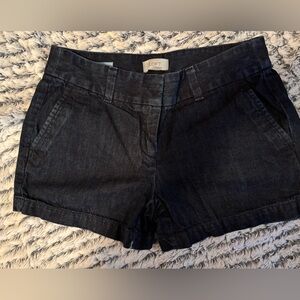 Loft black Jean shorts